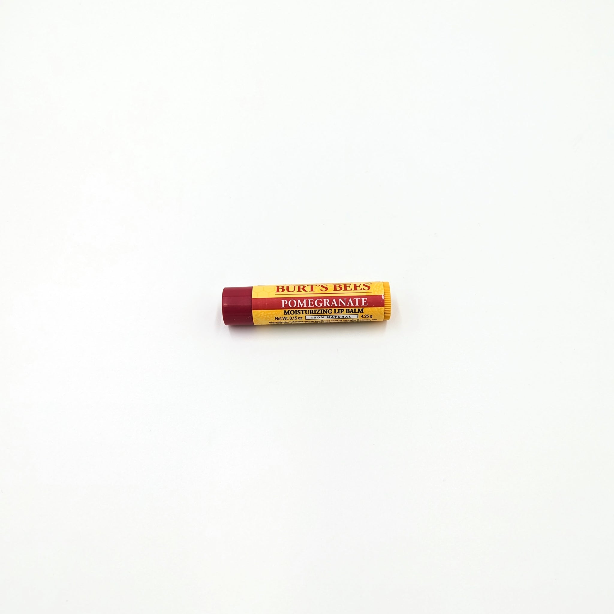 Burt's Bees Pomegranate Lip Balm 0.15 oz - DHX Laser