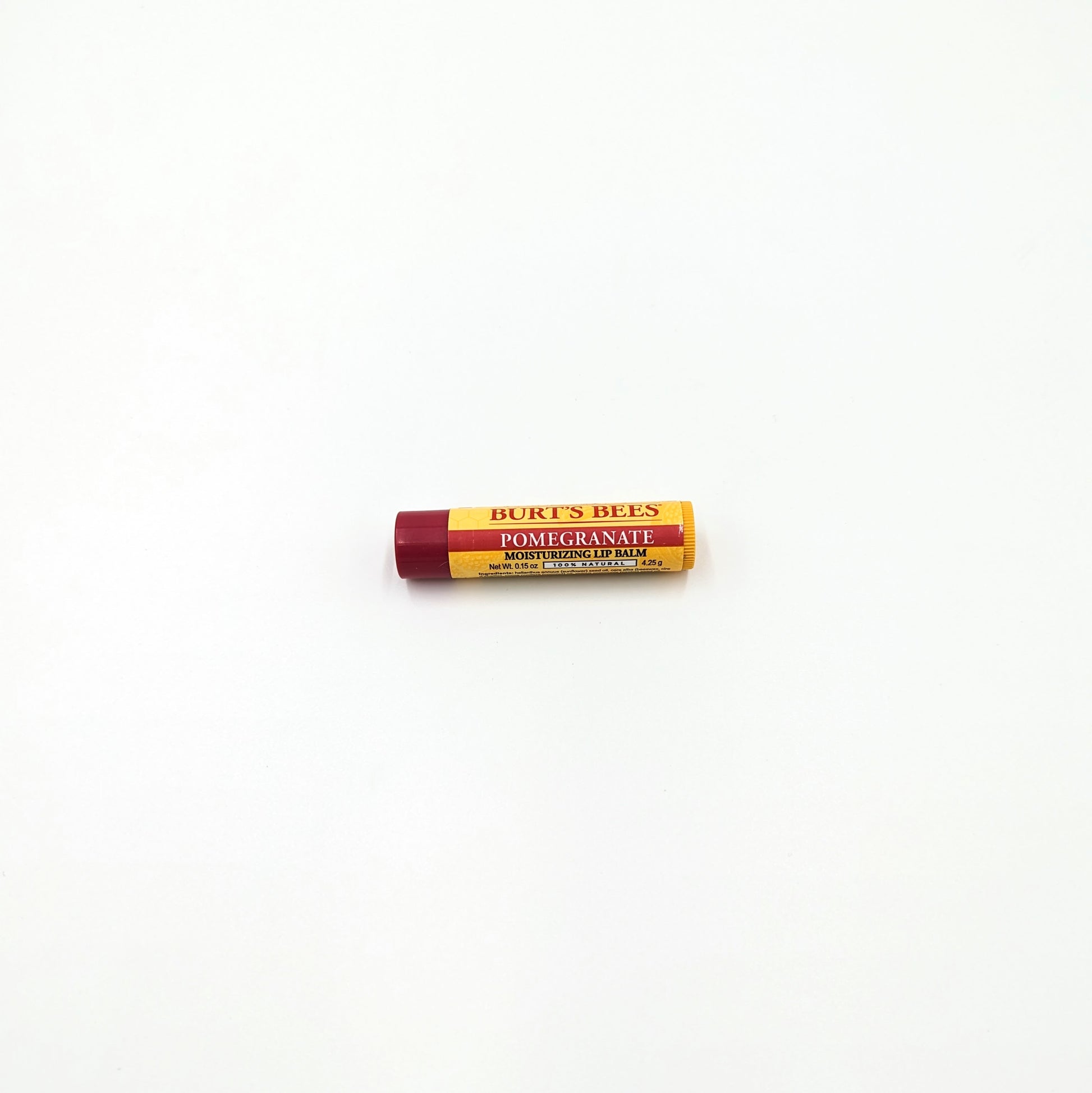 Burt's Bees Pomegranate Lip Balm 0.15 oz - DHX Laser