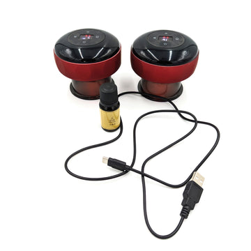 Electronic Rechargeable Red Cupping Device 2 Pack - DHX Laser