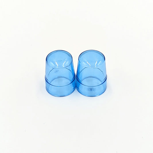 Envy Medical Silkpeel Blue Cleaning Caps/Tips Plastic Cleaning Cover PN: AEM602 2 Pack 12x6mm - DHX Laser