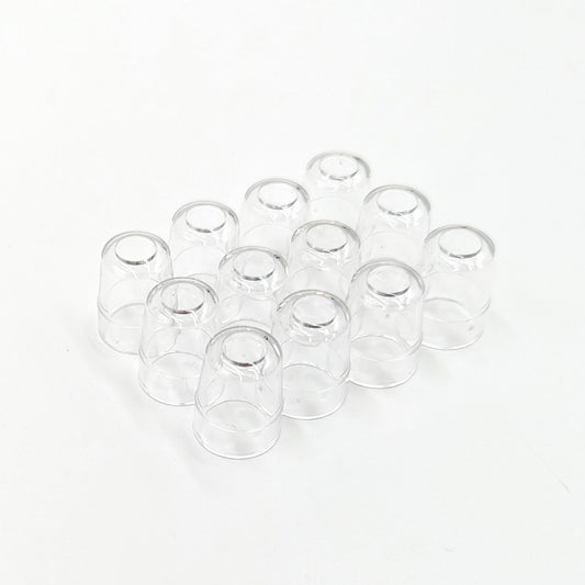 Envy Medical Silkpeel Clear Operating Caps/Tips Plastic Operating Cover PN: A0053 12 Pack 12x6mm - DHX Laser