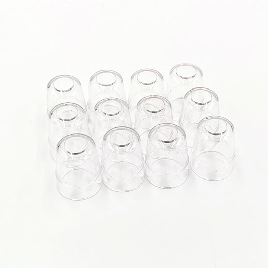 Envy Medical Silkpeel Clear Operating Caps/Tips Plastic Operating Cover PN: A0053 12 Pack 12x6mm - DHX Laser