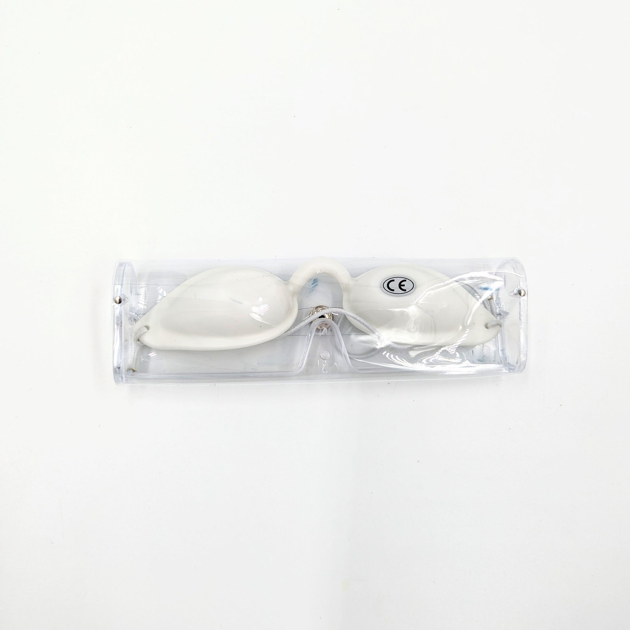 Patient Safety Eye Shields White Silicon Black Out NEW