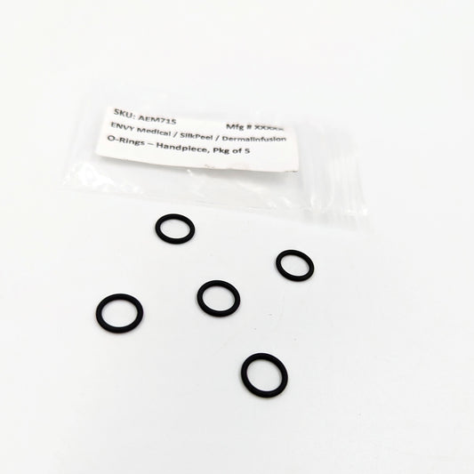 Silkpeel Derma Silkpeel 3 Handpiece O Ring 5 Pack AEM715