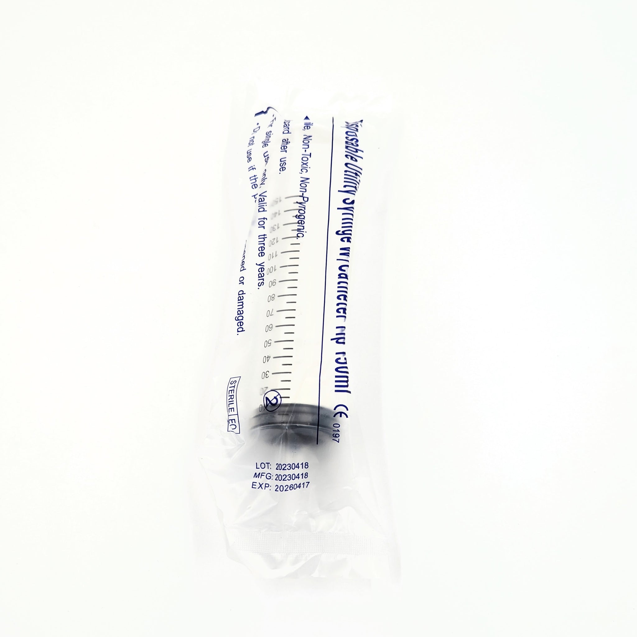 System Flush and Fill Syringe 150ml Single