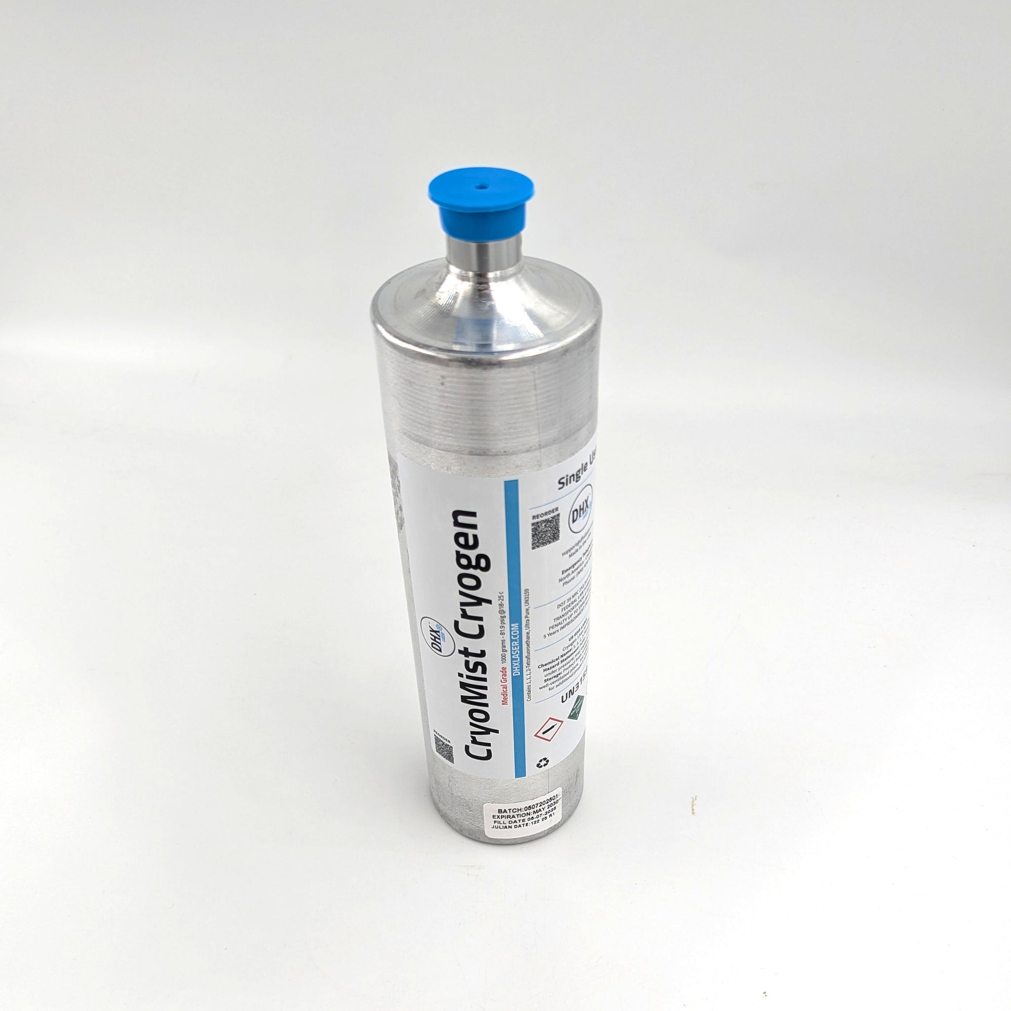 Candela GentleCool CryoMist Cryogen 1000g Canister 1600-00-0218 - EXP 5/2030
